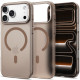 Matinis auksinės spalvos (Desert Gold) dėklas Apple iPhone 17 Pro / 18 Pro telefonui "Tech-Protect MagZero Magsafe"