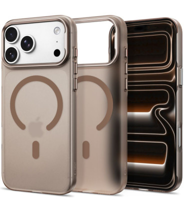 Matinis auksinės spalvos (Desert Gold) dėklas Apple iPhone 17 Pro / 18 Pro telefonui "Tech-Protect MagZero Magsafe"