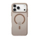 Matinis auksinės spalvos (Desert Gold) dėklas Apple iPhone 17 Pro / 18 Pro telefonui "Tech-Protect MagZero Magsafe"