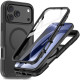 Matinis juodas dėklas Apple iPhone 17 Pro Max / 18 Pro Max telefonui "Tech-Protect Defense Magsafe"