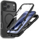 Matinis juodas dėklas Apple iPhone 17 Pro / 18 Pro telefonui "Tech-Protect Defense Magsafe"