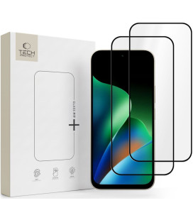 Apsauginis grūdintas stiklas Xiaomi Redmi 17 4G / 5G telefonui "Tech-Protect Glass Fit+ 2-Pack"