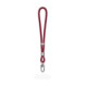 Bordo (Burgundy Wine) dirželis telefonui "Tech-Protect C11S Rope Wrist Strap"