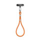 Oranžinis (Cosmic Orange) dirželis telefonui "Tech-Protect C11S Rope Wrist Strap"