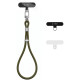 Žalias (Nomad Khaki) dirželis telefonui "Tech-Protect C11S Rope Wrist Strap"