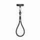 Juodas (Obsidian Black) dirželis telefonui "Tech-Protect C11S Rope Wrist Strap"