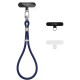 Mėlynas (Pacific Navy) dirželis telefonui "Tech-Protect C11S Rope Wrist Strap"