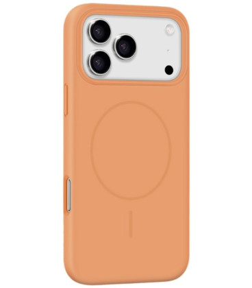 Dėklas X-Level Fluid Skin MagSafe Apple iPhone 17 Pro Max/18 Pro Max oranžinis