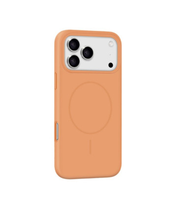 Dėklas X-Level Fluid Skin MagSafe Apple iPhone 17 oranžinis