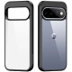 Juodas / skaidrus dėklas Google Pixel 11 / 11 Pro telefonui "Dux Ducis Aimo"