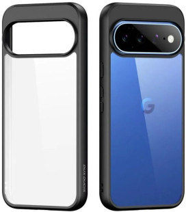 Juodas / skaidrus dėklas Google Pixel 11 Pro XL telefonui "Dux Ducis Aimo"