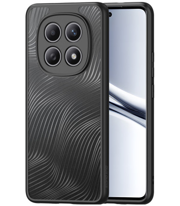 Juodas / skaidrus dėklas Xiaomi Redmi Note 15 4G / 5G telefonui "Dux Ducis Aimo"