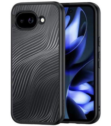 Juodas / skaidrus dėklas Google Pixel 10A telefonui "Dux Ducis Aimo"