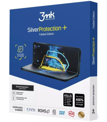 LCD apsauginė plėvelė 3mk Silver Protection+ Folded Edition Samsung F976 Z Fold8 Ultra
