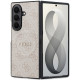 Rožinis dėklas Samsung Galaxy Z Fold 8 Ultra telefonui "Guess PU Leather 4G Magnetic Case"