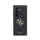 Pilkas dėklas Samsung Galaxy Z Fold 8 Ultra telefonui "Guess PU 4G Metal Logo Case"