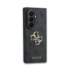 Pilkas dėklas Samsung Galaxy Z Fold 8 Ultra telefonui "Guess PU 4G Metal Logo Case"
