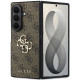 Rudas dėklas Samsung Galaxy Z Fold 8 Ultra telefonui "Guess PU 4G Metal Logo Case"