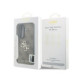 Rudas dėklas Samsung Galaxy Z Fold 8 Ultra telefonui "Guess PU 4G Metal Logo Case"