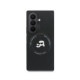 Juodas dėklas Samsung Galaxy Z Fold 8 Ultra telefonui "Karl Lagerfeld PU Karl and Choupette Heads Magnetic Case"