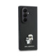 Juodas dėklas Samsung Galaxy Z Fold 8 Ultra telefonui "Karl Lagerfeld PU Saffiano Karl and Choupette Case"