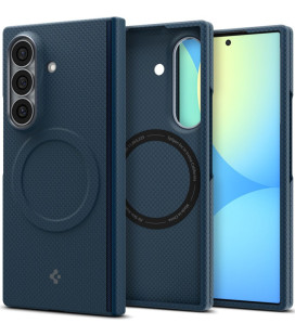 Mėlynas dėklas Samsung Galaxy Z Fold 8 Ultra telefonui "Spigen Airskin Aramid Magsafe"