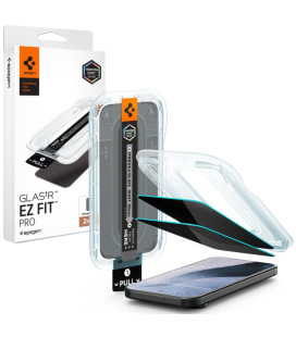 (Privacy) Apsauginis grūdintas stiklas Google Pixel 9 / 9 Pro / 10 Pro / 11 Pro "Spigen Glas.TR EZ Fit Pro AC 2-Pack"