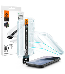 Apsauginis grūdintas stiklas Google Pixel 11 Pro XL telefonui "Spigen Glas.TR EZ Fit Pro AC 2-Pack"