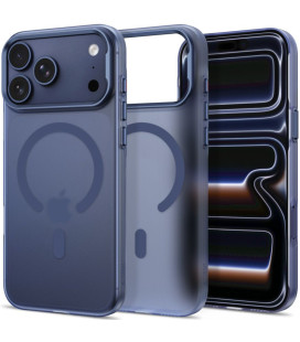 Matinis mėlynas dėklas Apple iPhone 17 Pro / 18 Pro telefonui "Tech-Protect MagZero Magsafe"
