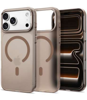 Matinis auksinės spalvos (Desert Gold) dėklas Apple iPhone 17 Pro Max / 18 Pro Max telefonui "Tech-Protect MagZero Magsafe"