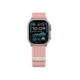 Šviesiai rožinė apyrankė Apple Watch 8 / 9 / 10 / 11 / SE / Ultra (44 / 45 / 46 / 49 mm) laikrodžiui "Tech-Protect Nylon Sport"