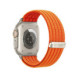 Oranžinė apyrankė Apple Watch 8 / 9 / 10 / 11 / SE / Ultra (44 / 45 / 46 / 49 mm) laikrodžiui "Tech-Protect Nylon Sport"