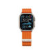 Oranžinė apyrankė Apple Watch 8 / 9 / 10 / 11 / SE / Ultra (44 / 45 / 46 / 49 mm) laikrodžiui "Tech-Protect Nylon Sport"