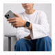 Smėlio spalvos apyrankė Apple Watch 8 / 9 / 10 / 11 / SE / Ultra (44 / 45 / 46 / 49 mm) laikrodžiui "Tech-Protect Nylon Sport"