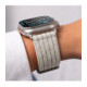 Smėlio spalvos apyrankė Apple Watch 8 / 9 / 10 / 11 / SE / Ultra (44 / 45 / 46 / 49 mm) laikrodžiui "Tech-Protect Nylon Sport"