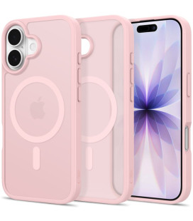 Matinis rožinis dėklas Apple iPhone 17 telefonui "Tech-Protect BasicMag Magsafe"