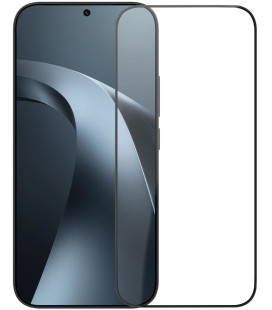 Juodas apsauginis grūdintas stiklas Xiaomi 17T telefonui "Nillkin Tempered Glass 2.5D CP+ PRO"