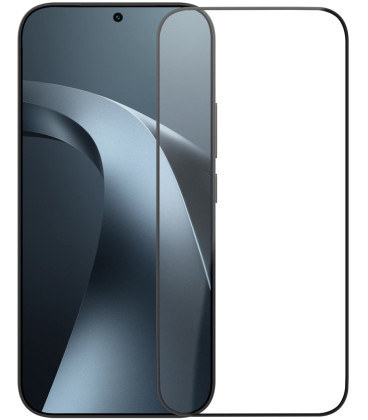 Juodas apsauginis grūdintas stiklas Xiaomi 17T telefonui "Nillkin Tempered Glass 2.5D CP+ PRO"