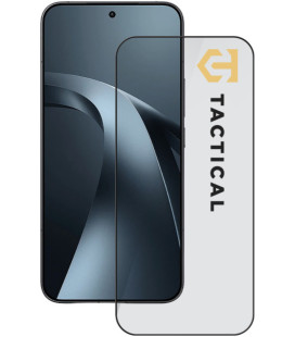 Juodas apsauginis grūdintas stiklas Xiaomi 17T Pro telefonui "Tactical Glass Shield 5D"
