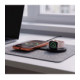 Juodas belaidis 25W Qi2.2 pakrovėjas "Tech-Protect A55 2in1 Magnetic Magsafe"