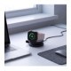 Juodas belaidis 25W Qi2.2 pakrovėjas "Tech-Protect A55 2in1 Magnetic Magsafe"