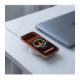 Baltas belaidis 25W Qi2.2 pakrovėjas "Tech-Protect A55 2in1 Magnetic Magsafe"