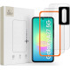 Apsauginis grūdintas stiklas + kameros apsauga Samsung Galaxy A27 5G telefonui "Tech-Protect Easy Set+ 3-Pack"