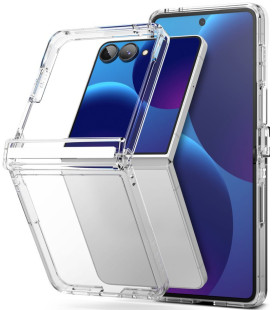 Skaidrus dėklas Samsung Galaxy Z Flip 8 telefonui "Ringke Fusion Flap"