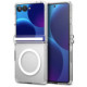 Skaidrus dėklas Samsung Galaxy Z Flip 8 telefonui "Ringke Fusion Flap Magsafe"