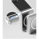 Skaidrus dėklas Samsung Galaxy Z Flip 8 telefonui "Ringke Fusion Flap Magsafe"
