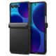 Juodas dėklas Samsung Galaxy Z Flip 8 telefonui "Ringke Onyx Flap"