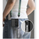 Juodas dėklas Samsung Galaxy Z Flip 8 telefonui "Ringke Onyx Flap"