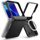 Juodas dėklas Samsung Galaxy Z Flip 8 telefonui "Ringke Onyx Flap Magsafe"