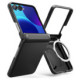 Juodas dėklas Samsung Galaxy Z Flip 8 telefonui "Ringke Onyx Flap Magsafe"